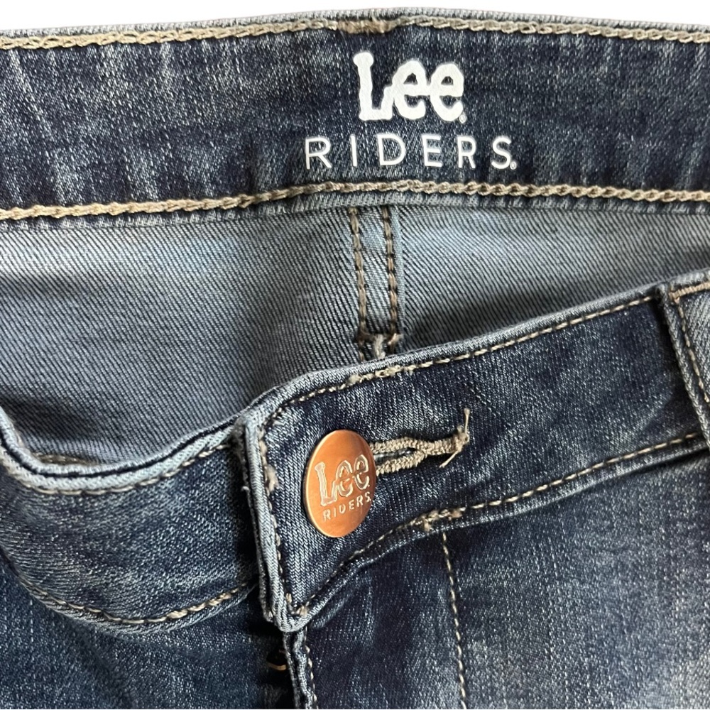 Lee Riders Mid Rise Cuffed Jeans - Picture 2 of 8